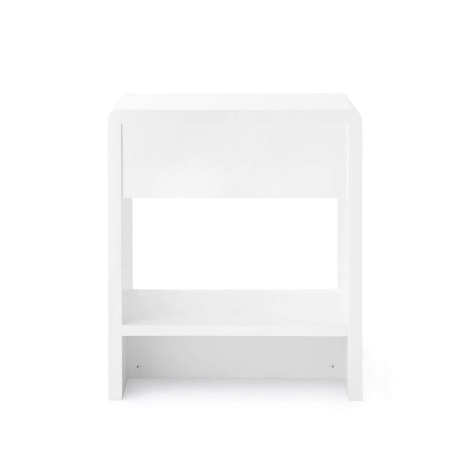 Villa & House - Benjamin 1-Drawer Side Table In White-Bungalow 5-Blue Hand Home