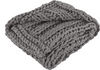 Chunky Knit Throw-American Heritage Textile-Blue Hand Home