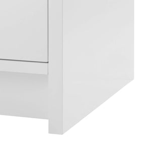 Villa & House - Bryant 3-Drawer Side Table In White-Bungalow 5-Blue Hand Home