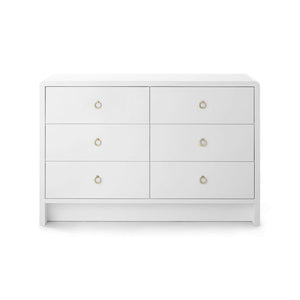 Villa & House - Bryant Extra Large 6-Drawer In White-Bungalow 5-Blue Hand Home