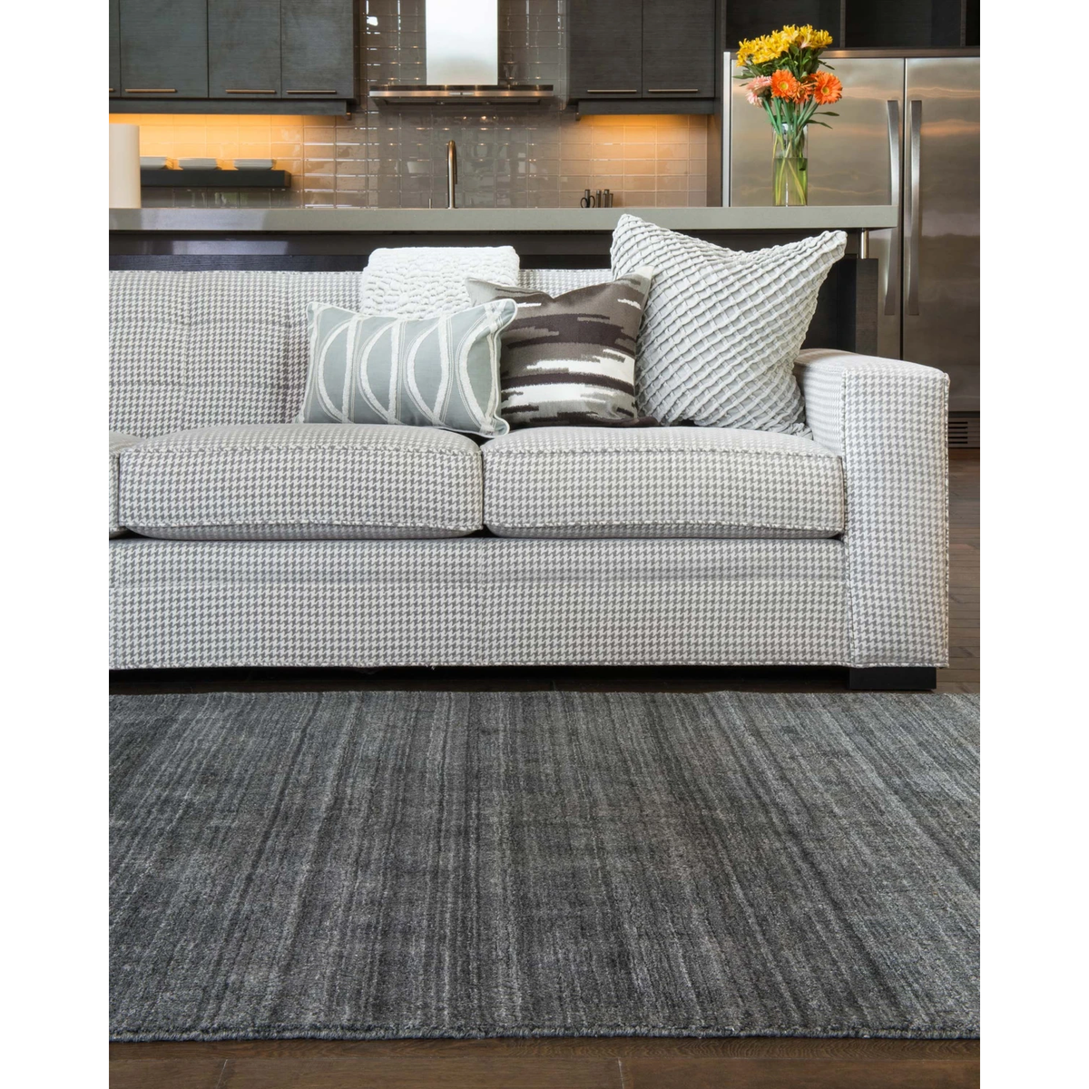 Barkley Rugs by Loloi - BK-01 - Charcoal-Loloi Rugs-Blue Hand Home
