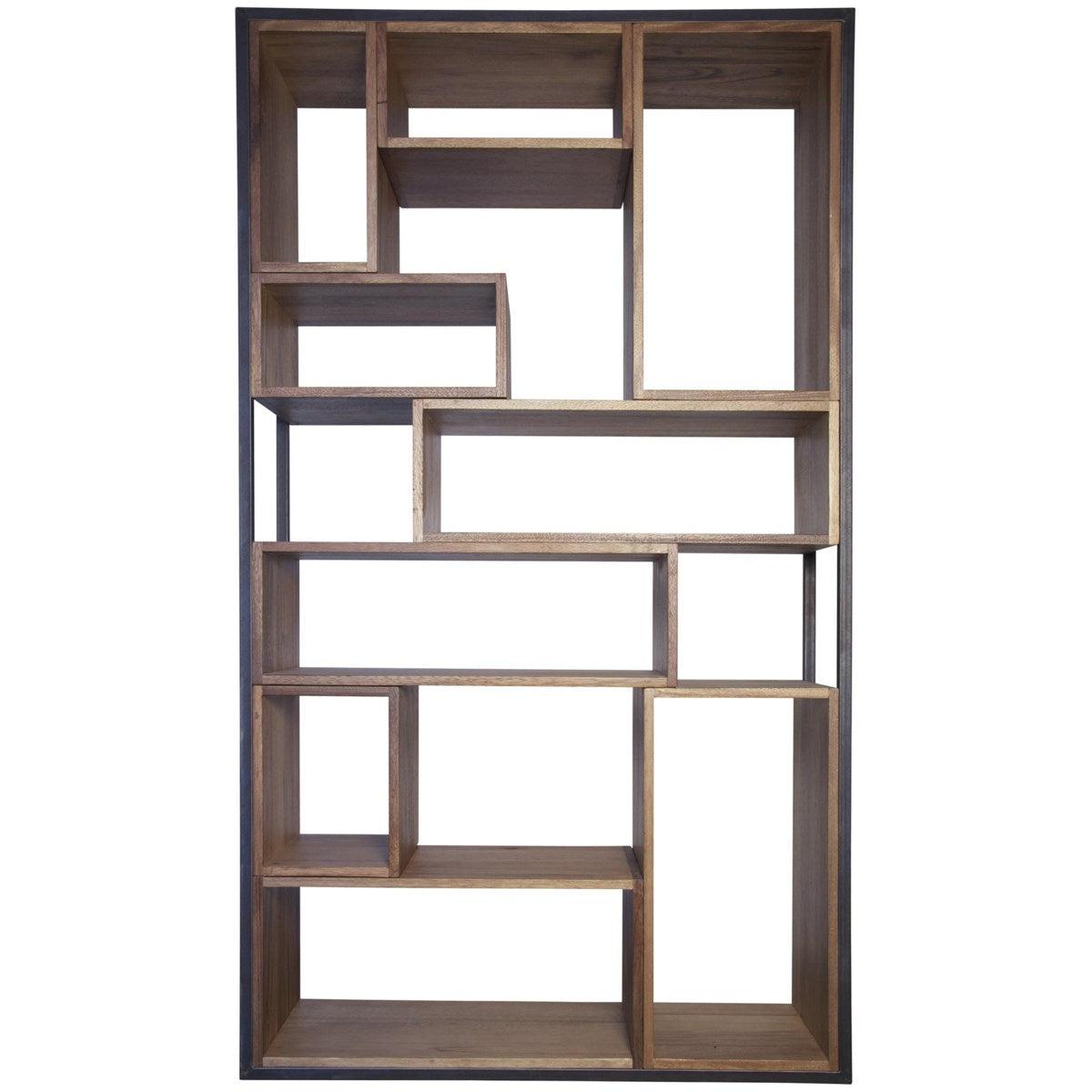 Noir Bauhaus Bookcase-Noir Furniture-Blue Hand Home