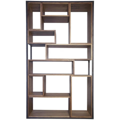 Noir Bauhaus Bookcase-Noir Furniture-Blue Hand Home