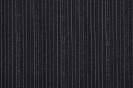 Cisco Fabric Bengal Pin Stripe Charcoal - Grade H - Cotton/Linen-Cisco Brothers-Blue Hand Home