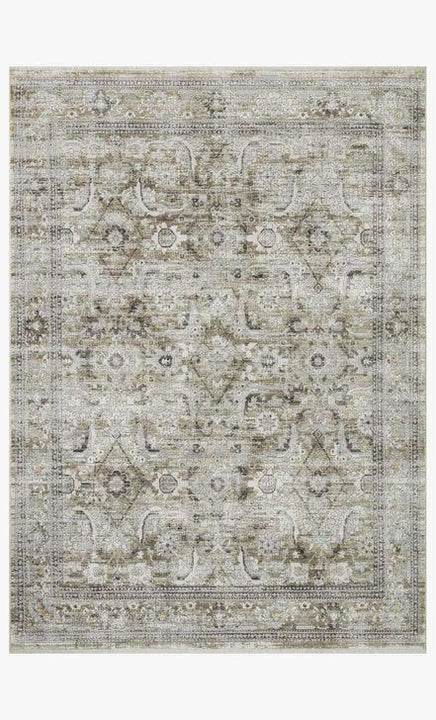 Bonney Rugs by Loloi - BNY-02 - Moss/Stone