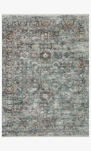 Bonney Rugs by Loloi - BNY-05 - Slate/Teal-Loloi Rugs-Blue Hand Home