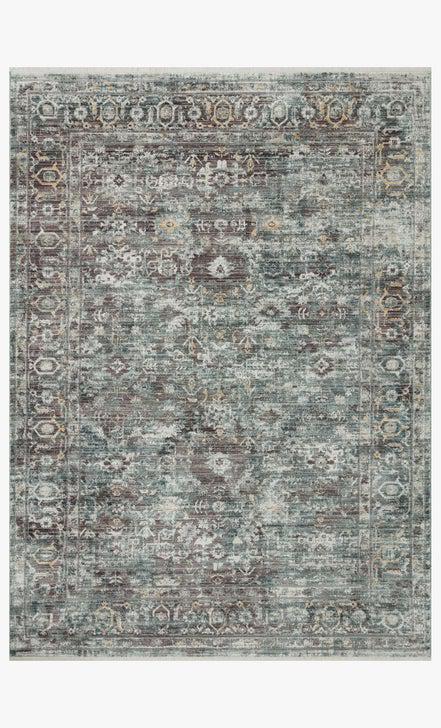 Bonney Rugs by Loloi - BNY-05 - Slate/Teal-Loloi Rugs-Blue Hand Home
