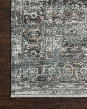 Bonney Rugs by Loloi - BNY-05 - Slate/Teal-Loloi Rugs-Blue Hand Home
