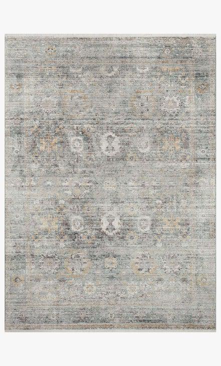 Bonney Rugs by Loloi - BNY-06 - Teal/Gold-Loloi Rugs-Blue Hand Home