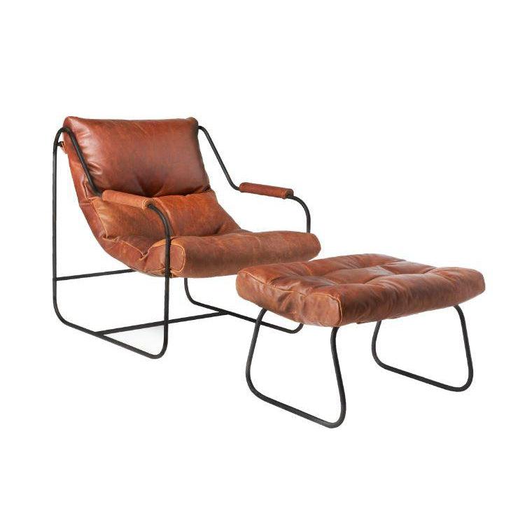 Cisco Brothers Brando Leather Chair-Cisco Brothers-Blue Hand Home