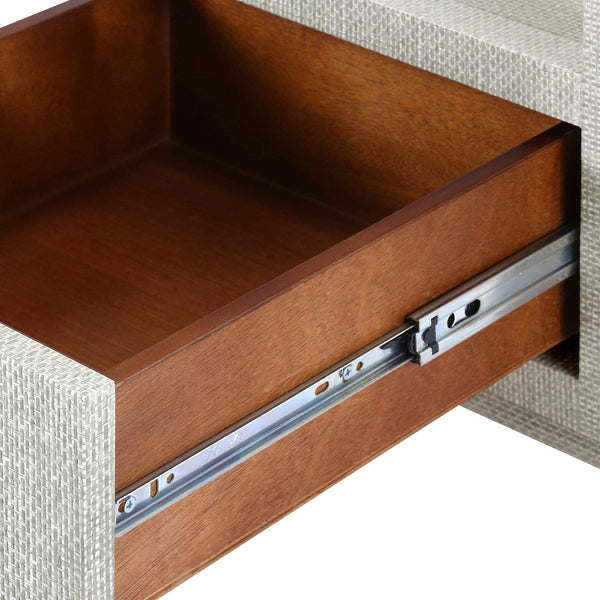 Villa & House - Camilla 2-Drawer Side Table In Moss Gray Tweed-Bungalow 5-Blue Hand Home
