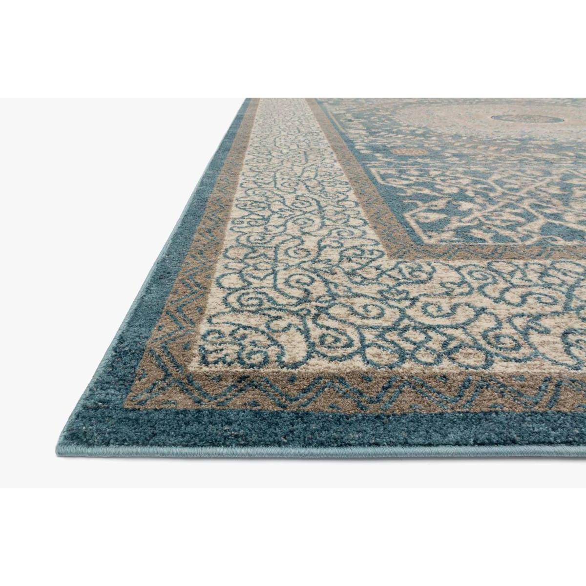 Century Rugs by Loloi - CQ-01 - Blue Sand-Loloi Rugs-Blue Hand Home
