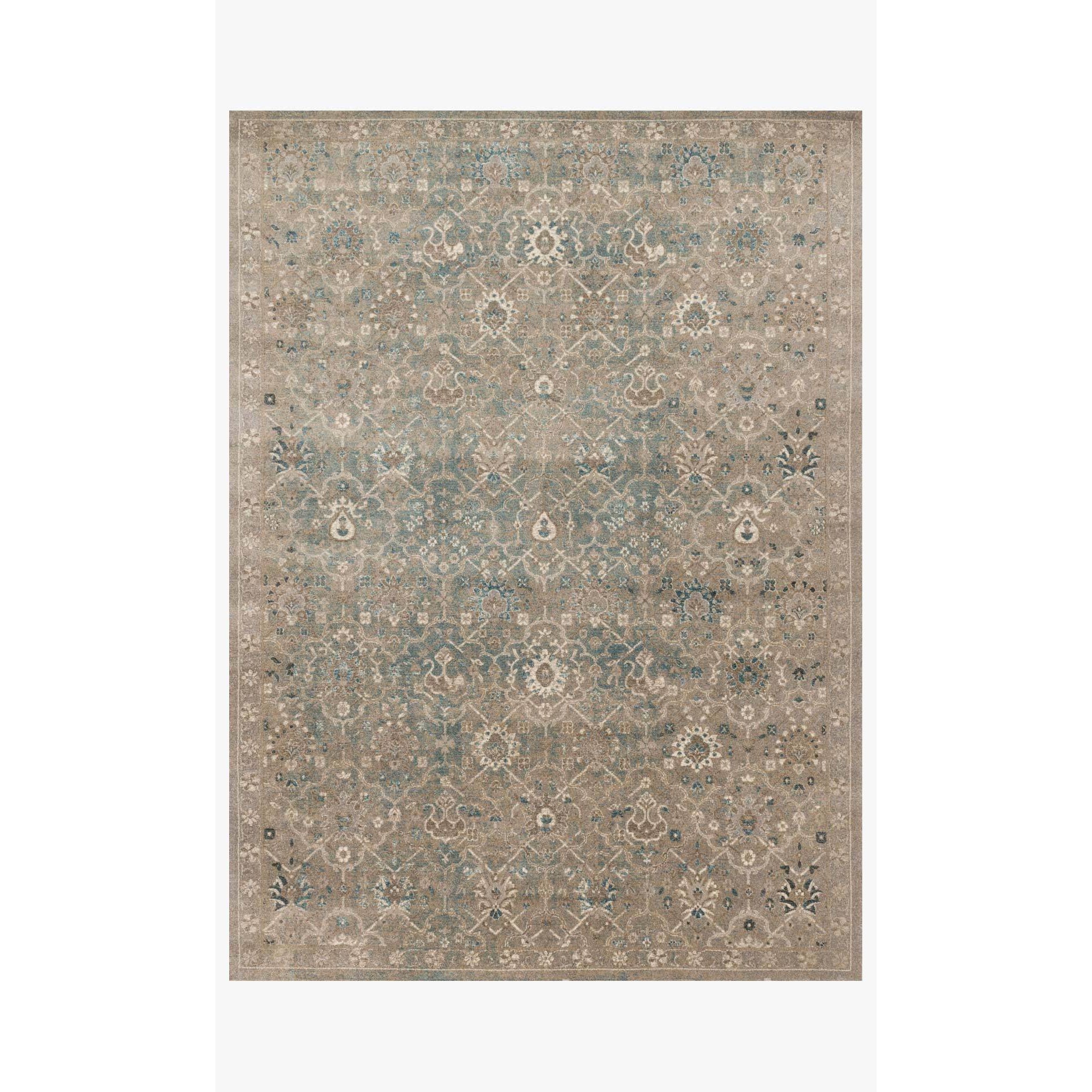 Century Rugs by Loloi - CQ-03 - Bluestone-Loloi Rugs-Blue Hand Home