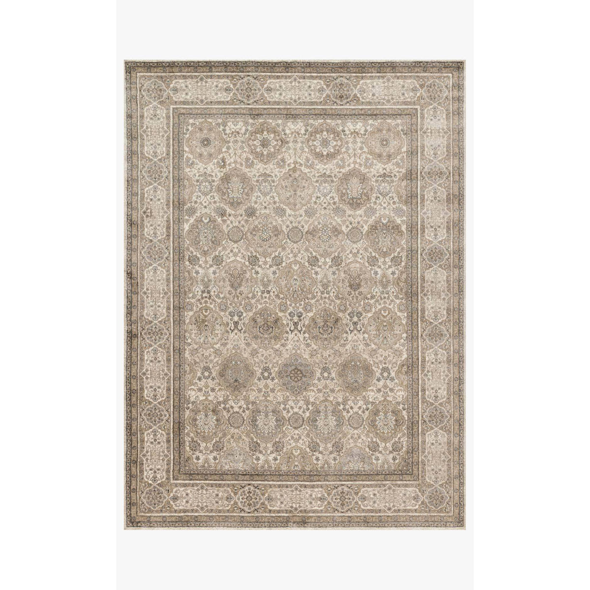 Century Rugs by Loloi - CQ-05 - Sand / Taupe-Loloi Rugs-Blue Hand Home