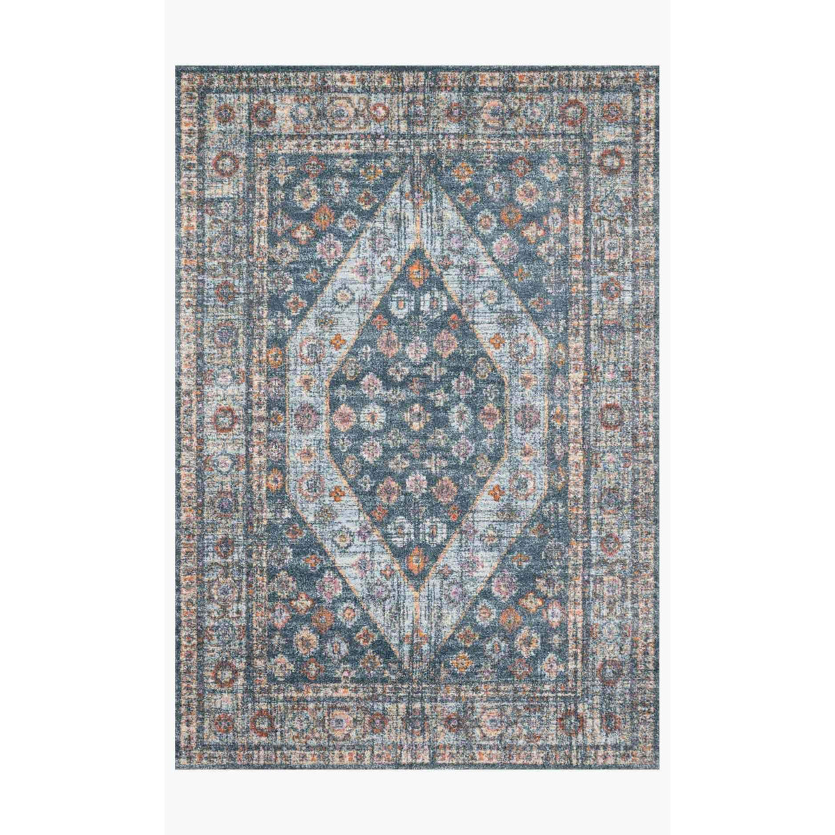 Clara Rugs by Loloi - Blue / Lt. Blue-Loloi Rugs-Blue Hand Home