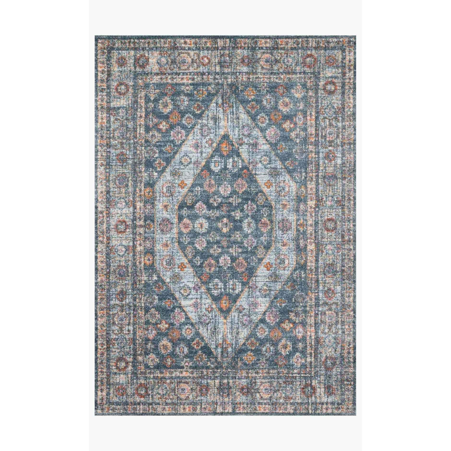 Clara Rugs by Loloi - Blue / Lt. Blue-Loloi Rugs-Blue Hand Home