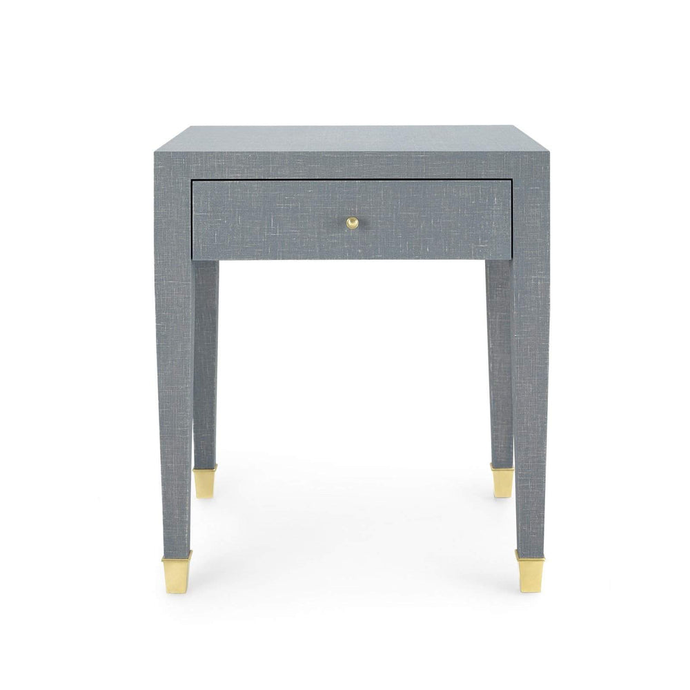 Villa & House - Claudette 1-Drawer Side Table In Gray-Bungalow 5-Blue Hand Home