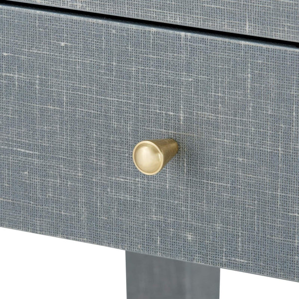 Villa & House - Claudette 1-Drawer Side Table In Gray-Bungalow 5-Blue Hand Home