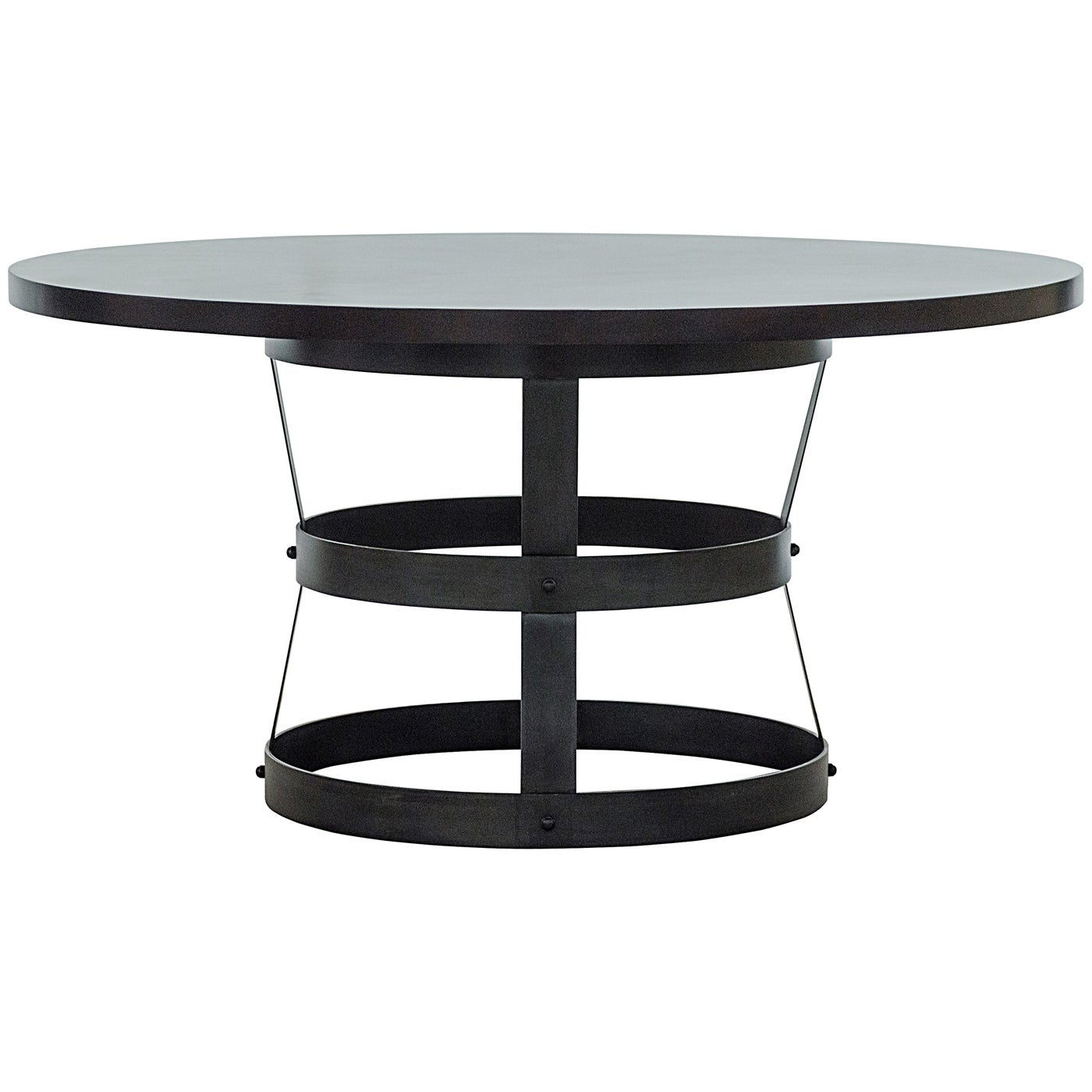 Basket Dining Table, Alder/Steel Base-CFC Furniture-Blue Hand Home