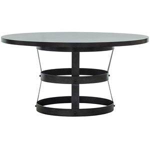 Basket Dining Table, Alder/Steel Base-CFC Furniture-Blue Hand Home