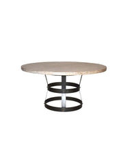 Basket dining table, RL top, 72-CFC Furniture-Blue Hand Home
