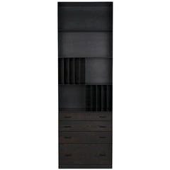 Armstrong Bookcase Steel/Reclaimed Lumber-CFC Furniture-Blue Hand Home