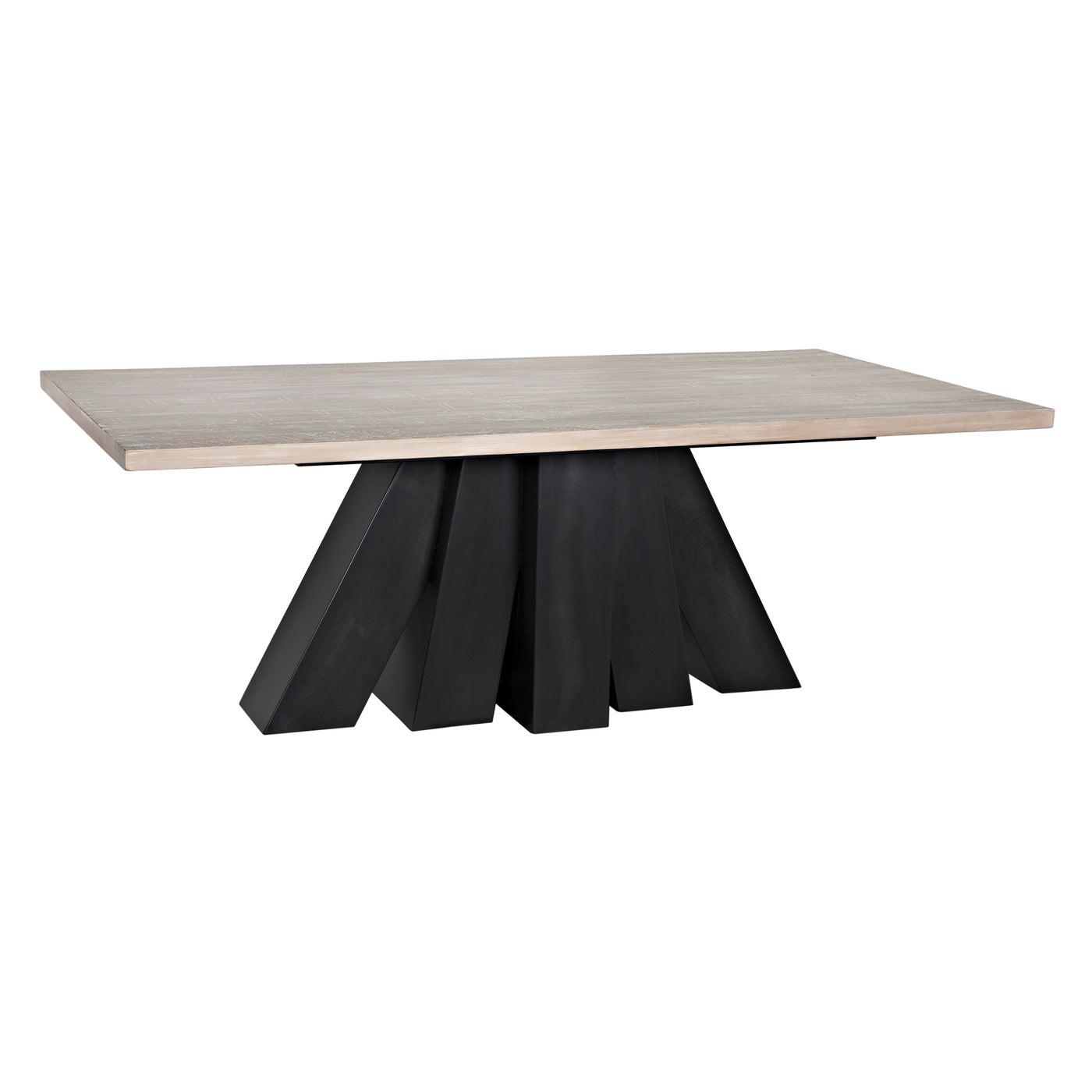 Adam Dining Table, Reclaimed Lumber Top-CFC Furniture-Blue Hand Home