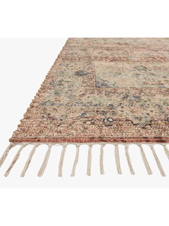 Justina Blakeney Rugs - Cornelia - Cor-05 Seafoam Green/Brick