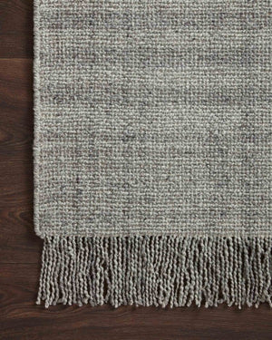 Caleb Rug Magnolia Home by Joanna Gaines - CAL-03 Grey / Dark Grey-Loloi Rugs-Blue Hand Home