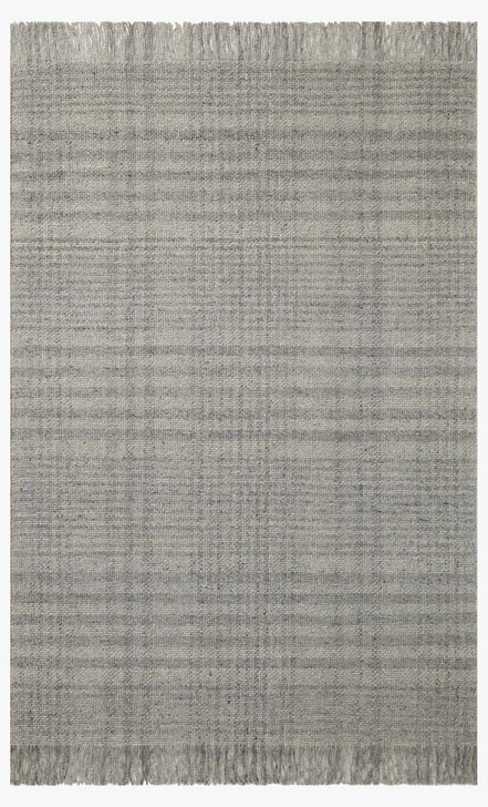 Caleb Rug Magnolia Home by Joanna Gaines - CAL-03 Grey / Dark Grey-Loloi Rugs-Blue Hand Home