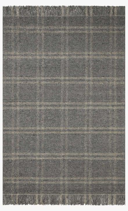 Caleb Rug Magnolia Home by Joanna Gaines - CAL-01 Mocha / Taupe-Loloi Rugs-Blue Hand Home