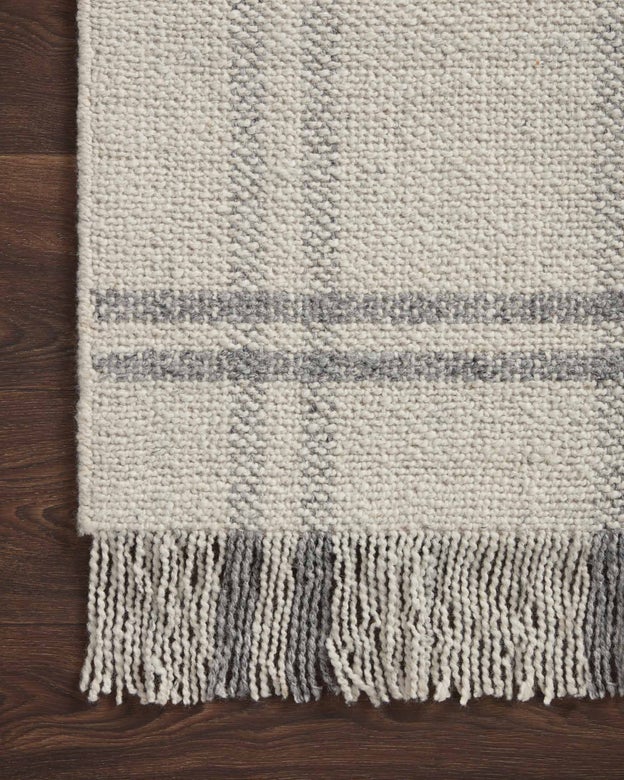 Caleb Rug Magnolia Home by Joanna Gaines - CAL-01 Natural / Grey-Loloi Rugs-Blue Hand Home