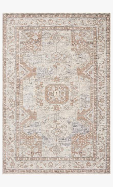 Carlisle Rug Magnolia Home by Joanna Gaines - CAR-01 Ivory/Taupe-Loloi Rugs-Blue Hand Home