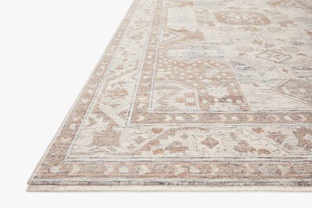Carlisle Rug Magnolia Home by Joanna Gaines - CAR-01 Ivory/Taupe-Loloi Rugs-Blue Hand Home