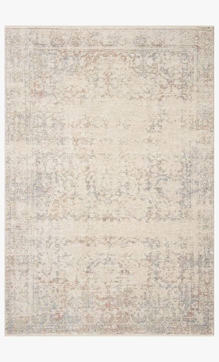 Carlisle Rug Magnolia Home by Joanna Gaines - CAR-05 Ivory/Multi-Loloi Rugs-Blue Hand Home