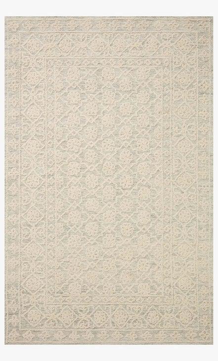 Cecelia Rugs by Loloi - CEC-01 Mist/Ivory-Loloi Rugs-Blue Hand Home
