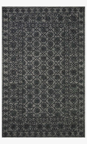 Cecelia Rugs by Loloi - CEC-01 Smoke/Dk. Grey-Loloi Rugs-Blue Hand Home