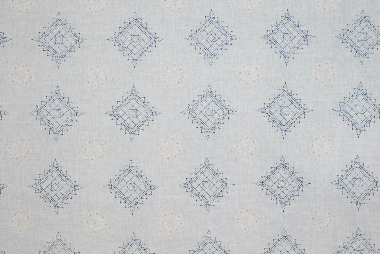 Cisco Fabric Charlize Mist - Grade J - Linen-Cisco Brothers-Blue Hand Home