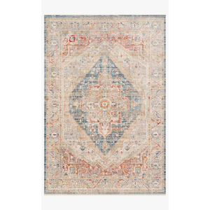 Claire Rugs by Loloi - CLE-04 Blue/Multi-Loloi Rugs-Blue Hand Home