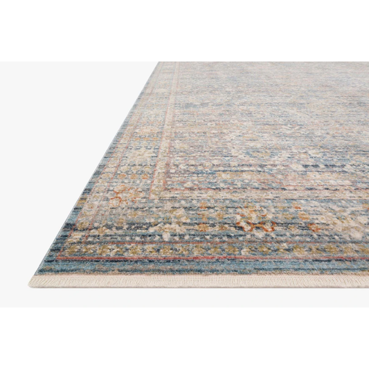 Claire Rugs by Loloi - CLE-06 Blue/Sunset-Loloi Rugs-Blue Hand Home