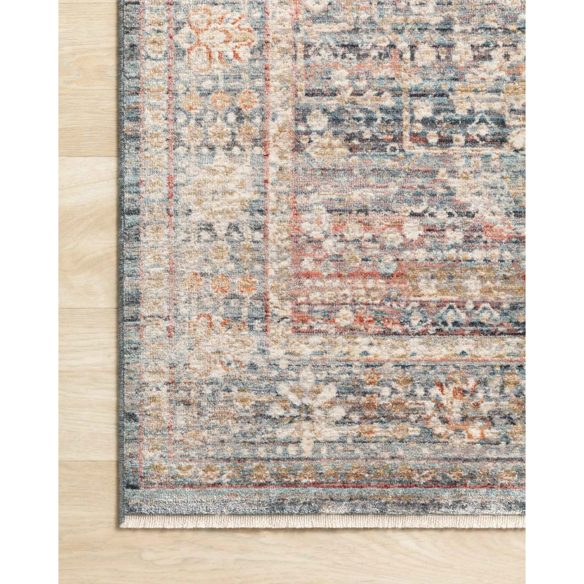 Claire Rugs by Loloi - CLE-06 Blue/Sunset-Loloi Rugs-Blue Hand Home