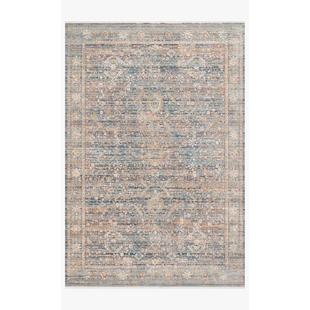 Claire Rugs by Loloi - CLE-06 Blue/Sunset-Loloi Rugs-Blue Hand Home