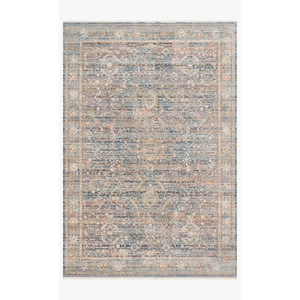 Claire Rugs by Loloi - CLE-06 Blue/Sunset-Loloi Rugs-Blue Hand Home