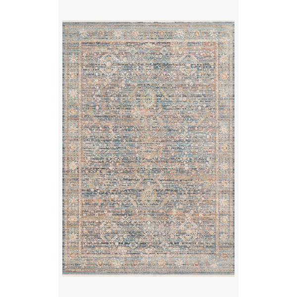 Claire Rugs by Loloi - CLE-06 Blue/Sunset-Loloi Rugs-Blue Hand Home