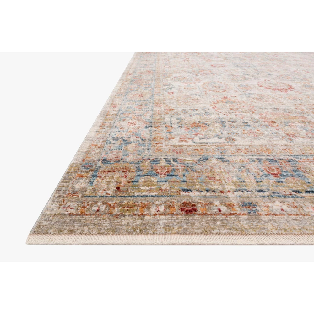 Claire Rugs by Loloi - CLE-02 Ivory/Ocean-Loloi Rugs-Blue Hand Home