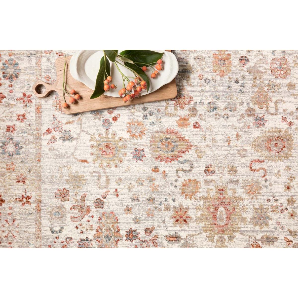 Claire Rugs by Loloi - CLE-05 Ivory/Multi-Loloi Rugs-Blue Hand Home