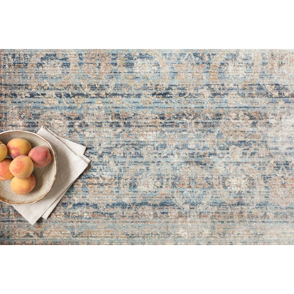 Claire Rugs by Loloi - CLE-03 Ocean/Gold-Loloi Rugs-Blue Hand Home