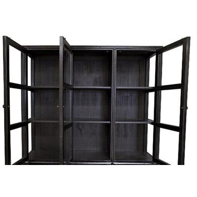 Noir Colonial Hutch Black-Noir Furniture-Blue Hand Home