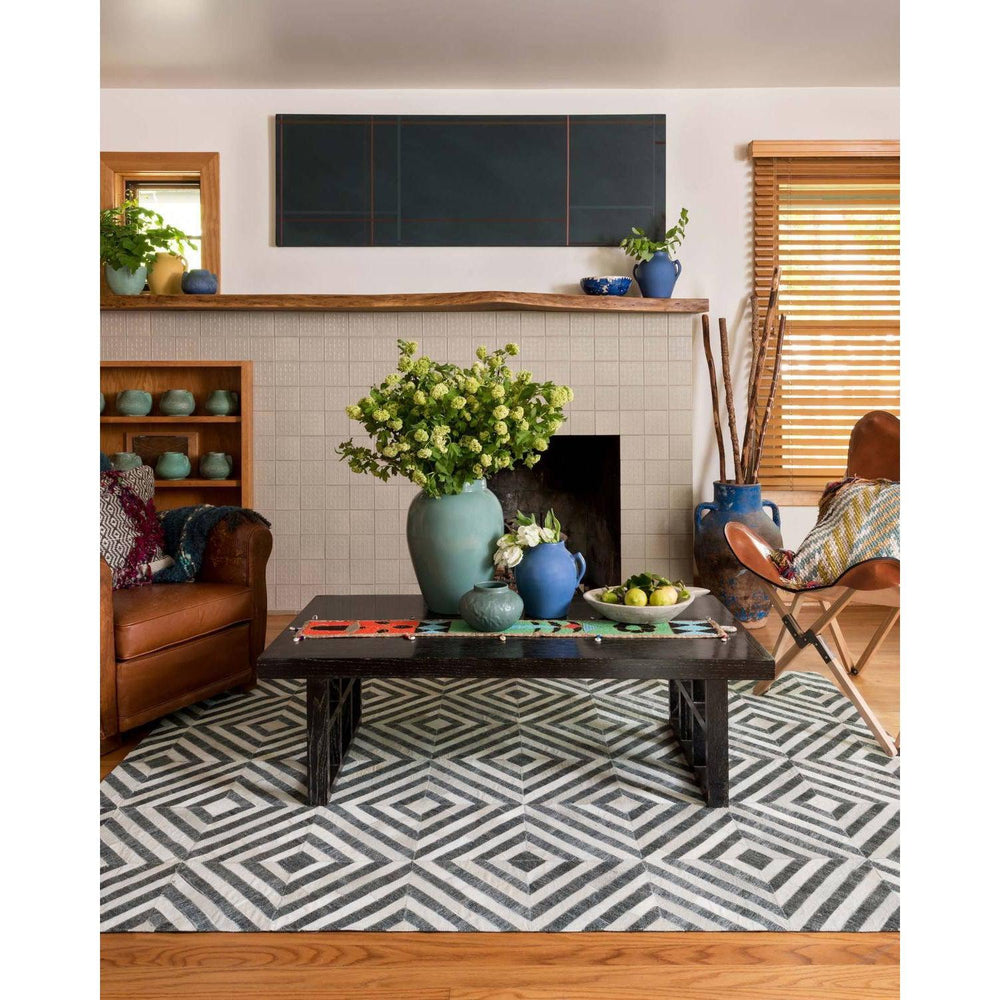 Dorado Rugs by Loloi - DB-03 - Charcoal / Ivory-Loloi Rugs-Blue Hand Home