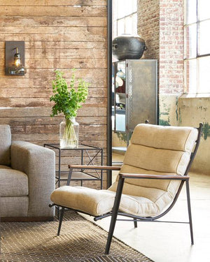 Cisco Fabric Bellamy Natural - Grade G - Cotton/Acrylic /Polyester/Linen-Cisco Brothers-Blue Hand Home